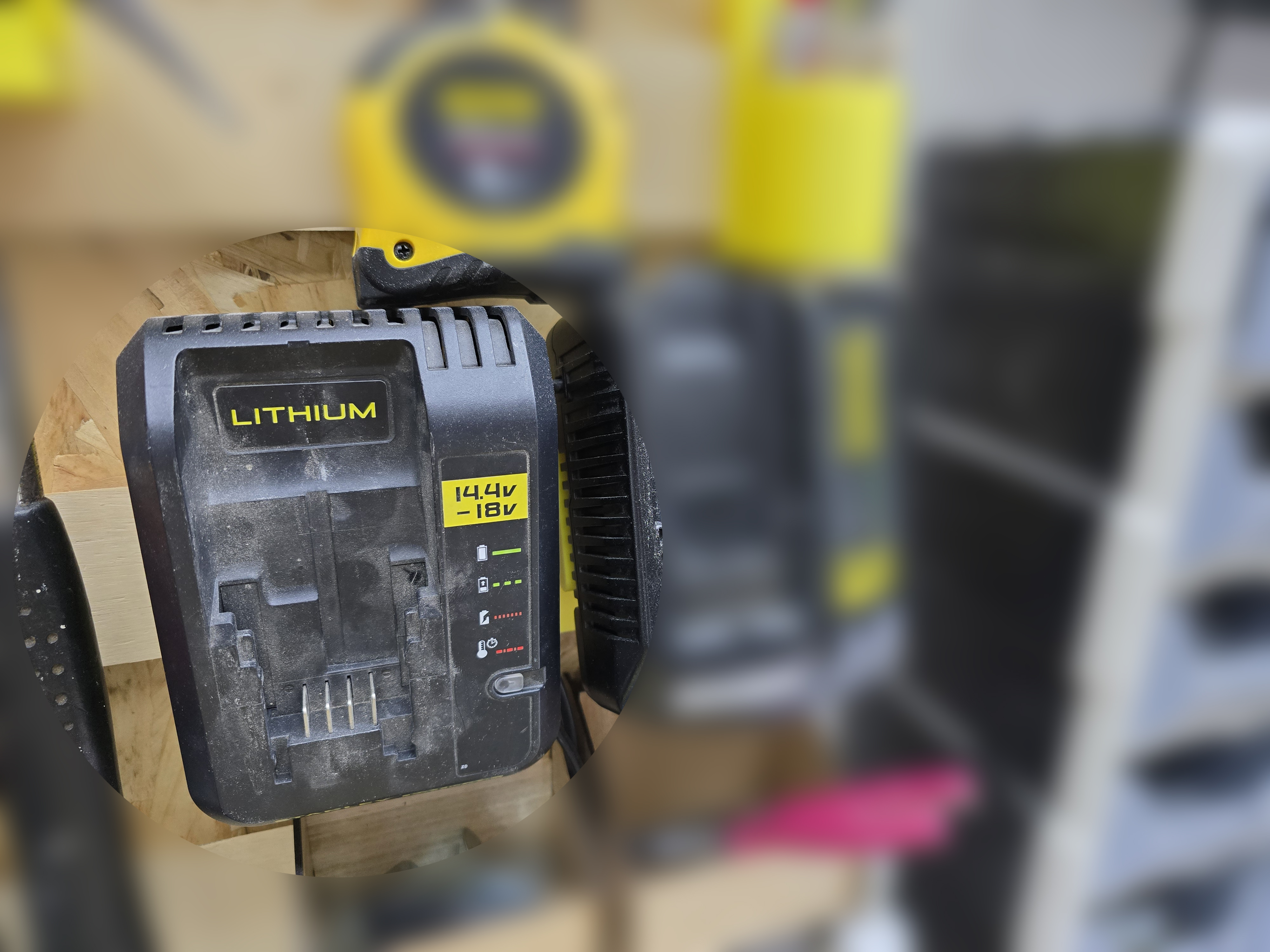Stanley FatMax 18v Battery Charger Frech Cleat Mount