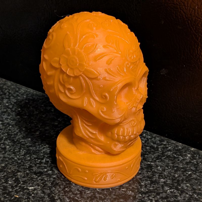 Calavera Skull Maze Puzzle by Two Views Studio | Download free STL ...