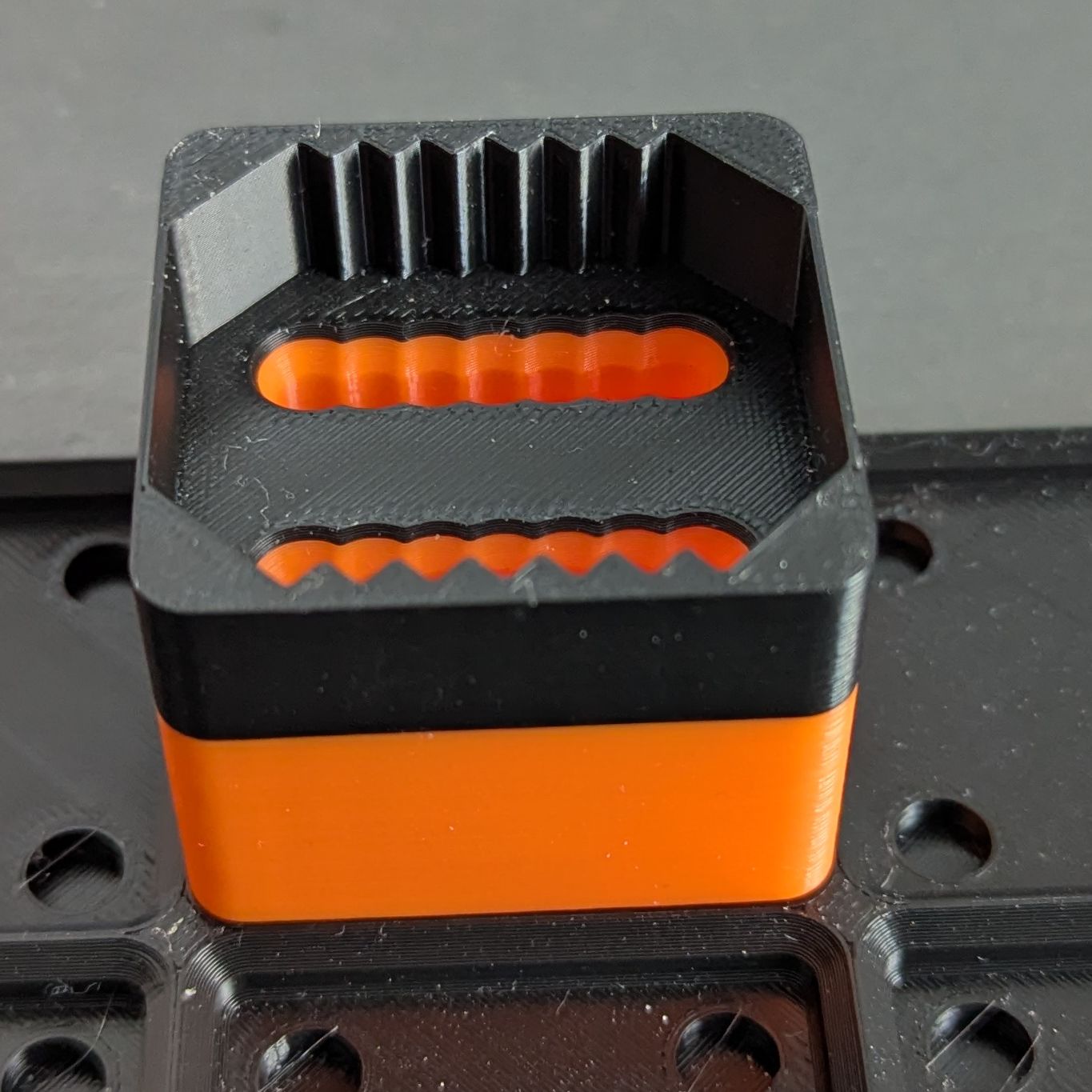 Gridfinity for USB Power adapters (Euro-plugs)