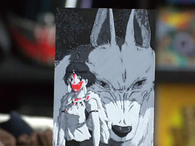 Princess Mononoke - HueForge