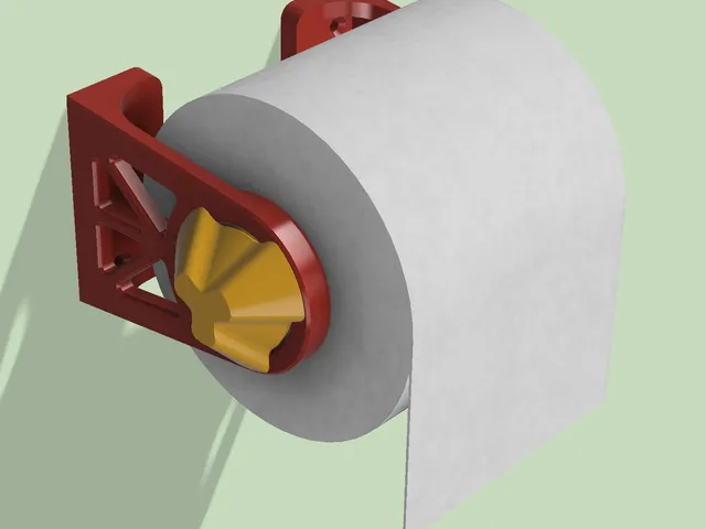 Paper towel, (toilet paper) holder.