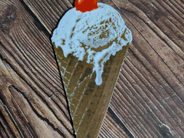 Flatforge Hueforge Ice Cream Cone
