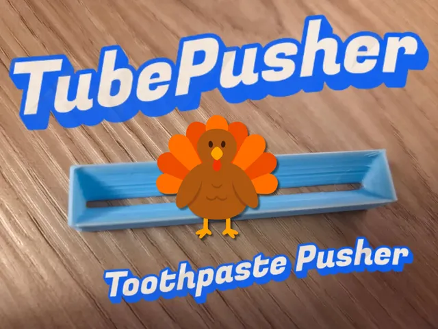 Thanksgiving! Turkey TubePusher -- Toothpaste Squeezer