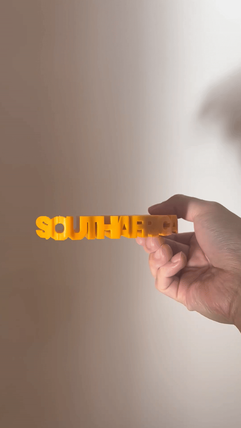 South African map text-flip