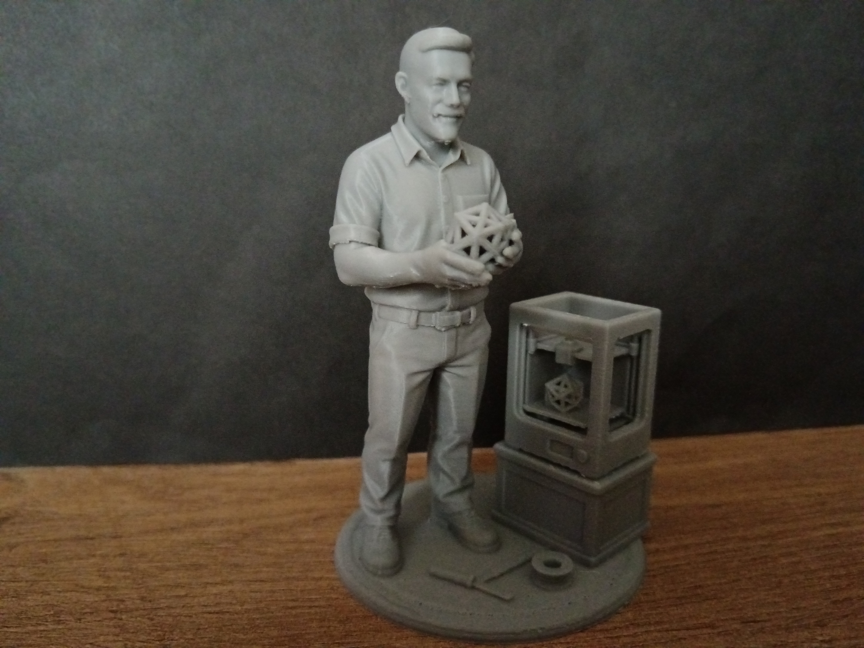 Miniatura 2 do modelo 3D Printer and 3d printer