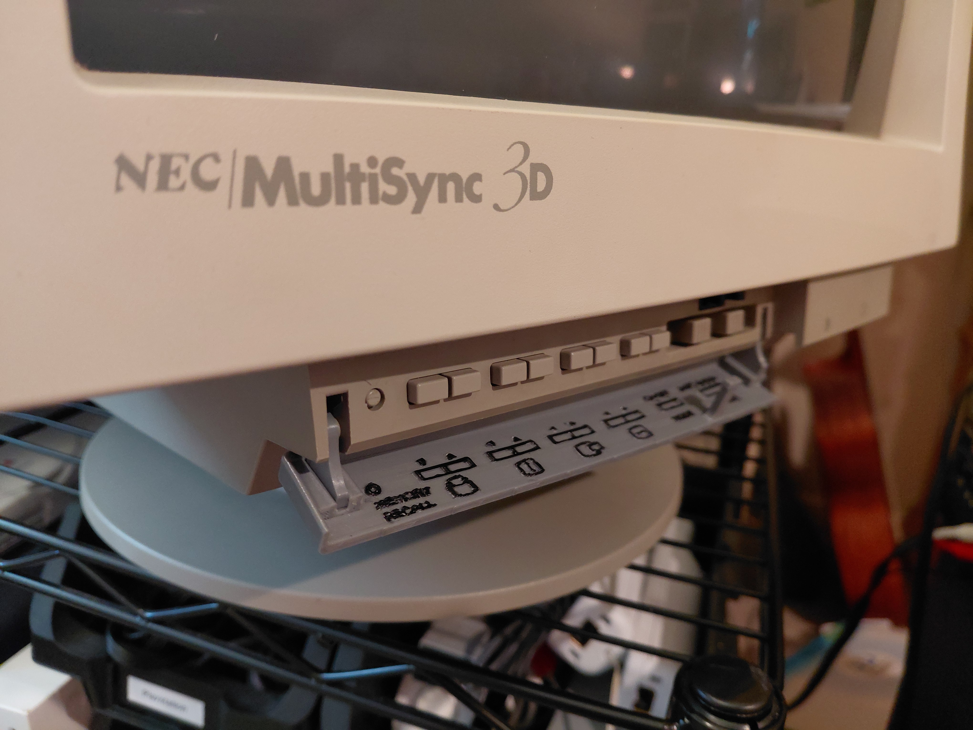 NEC Multisync 3D Control Door Replacement