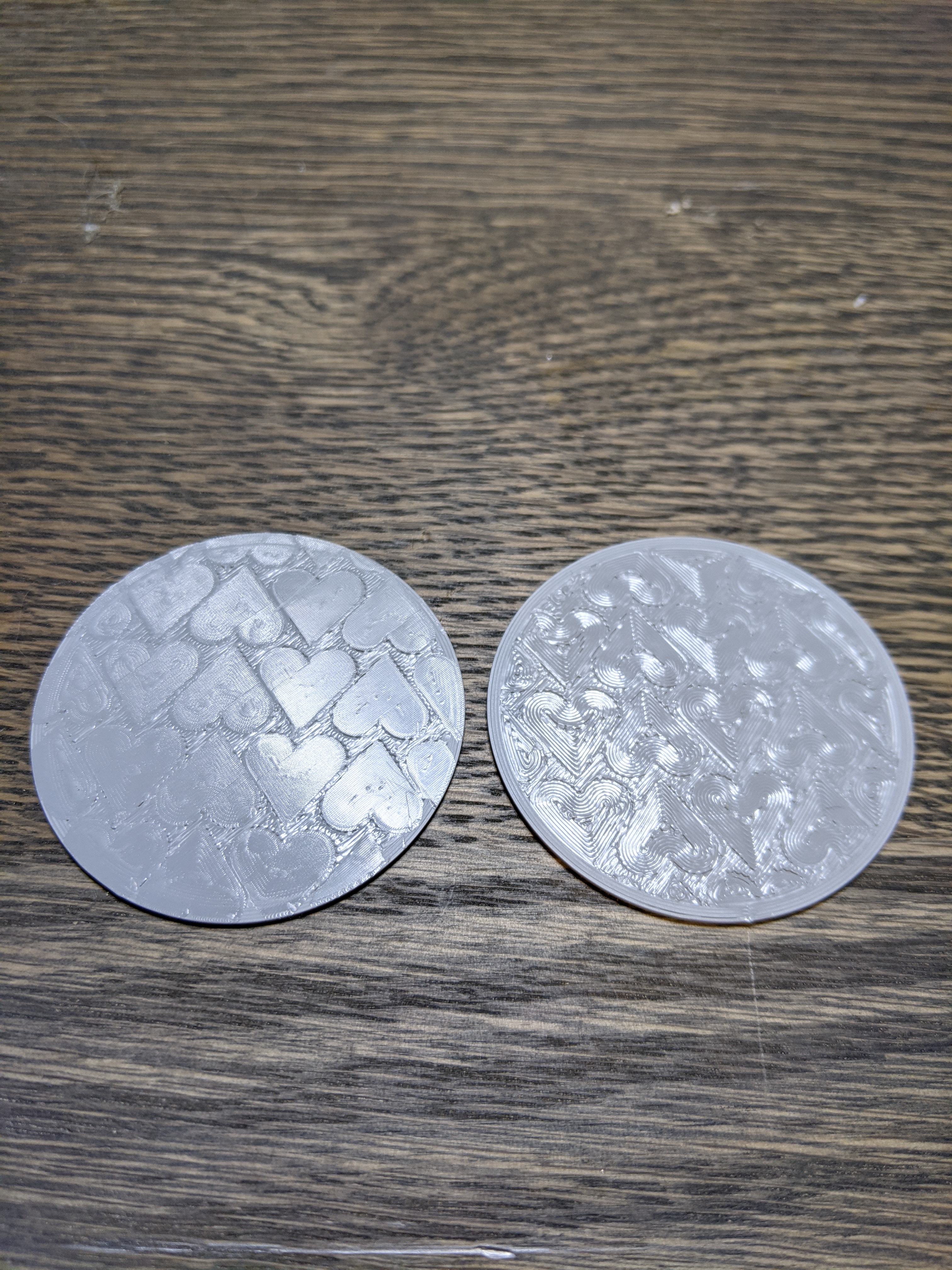 Finished Surface Pattern (Works for Top/Bottom)