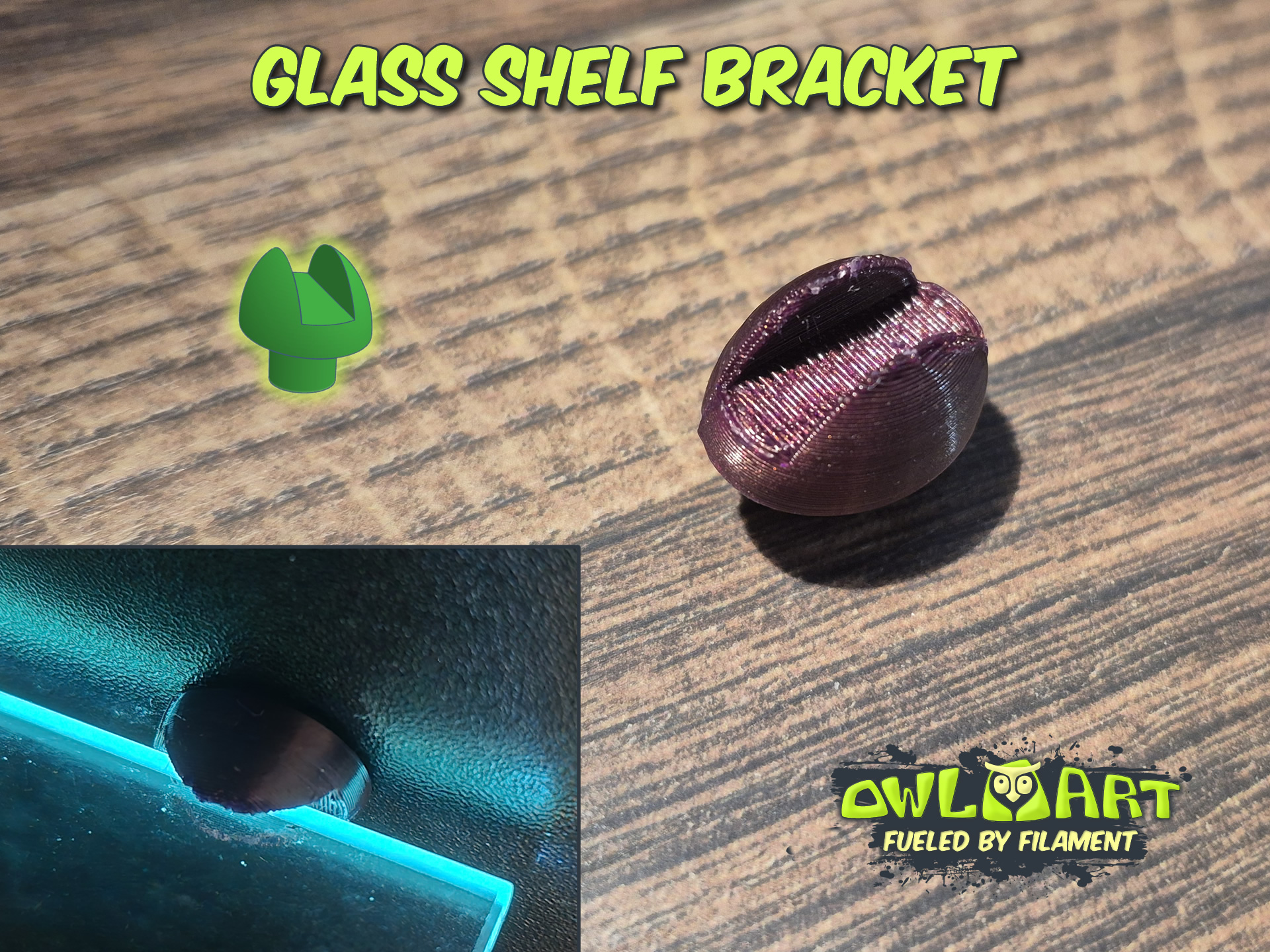 Glass Shelf Bracket