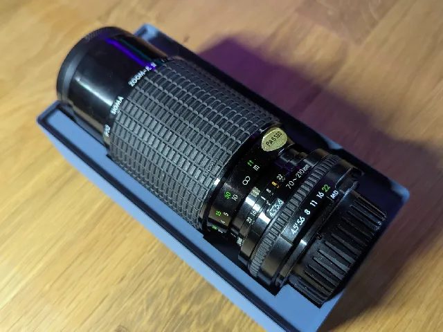 2x4 Gridfinity 42mm Sigma 70-210 Minolta MD bin