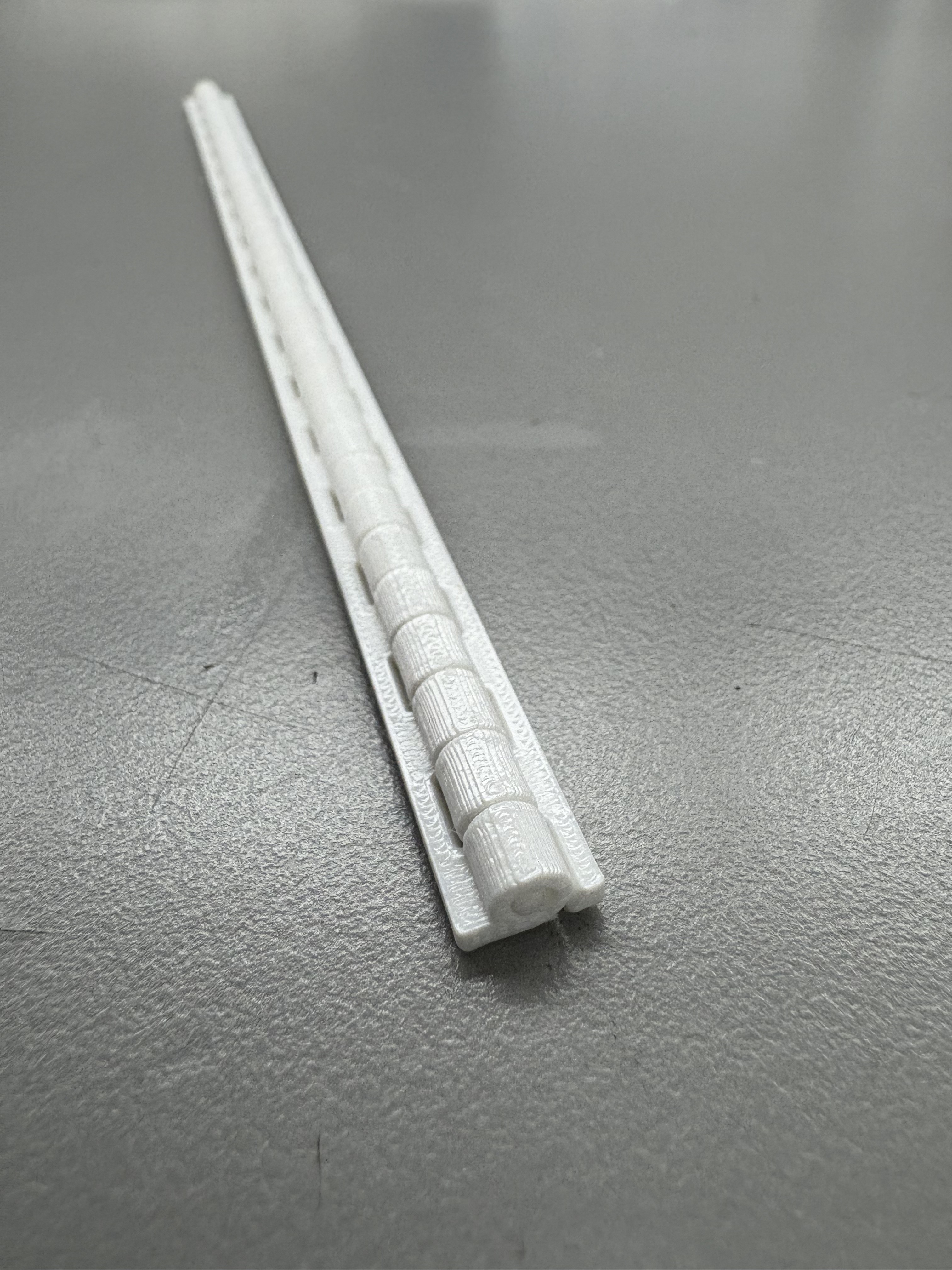 Miniatura 2 do modelo 3D Functional piano hinge