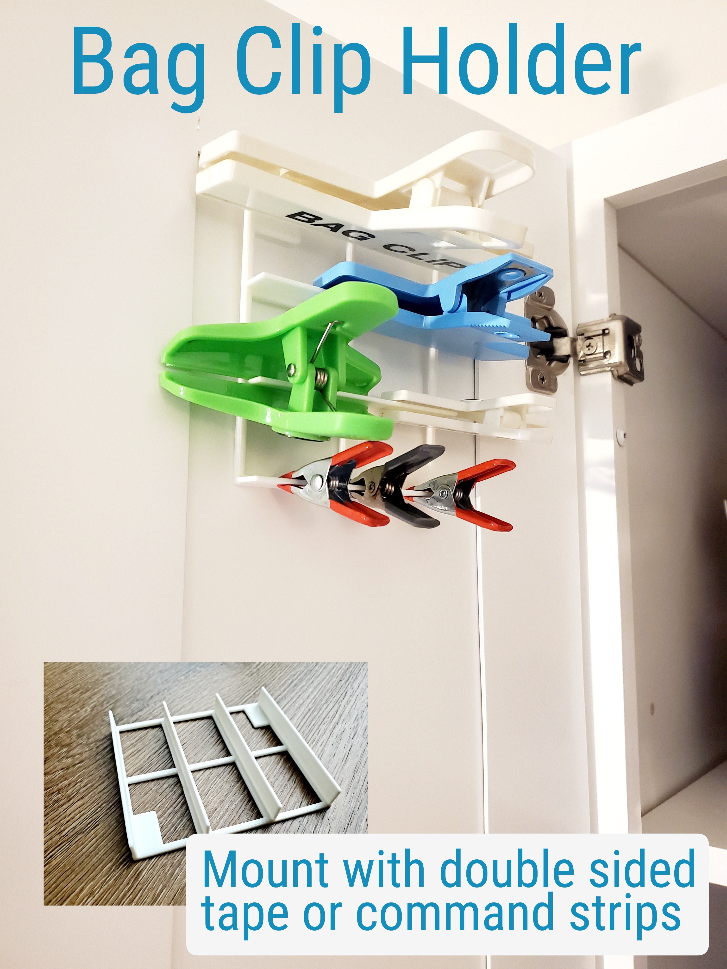 Bag Clip Holder Organizer