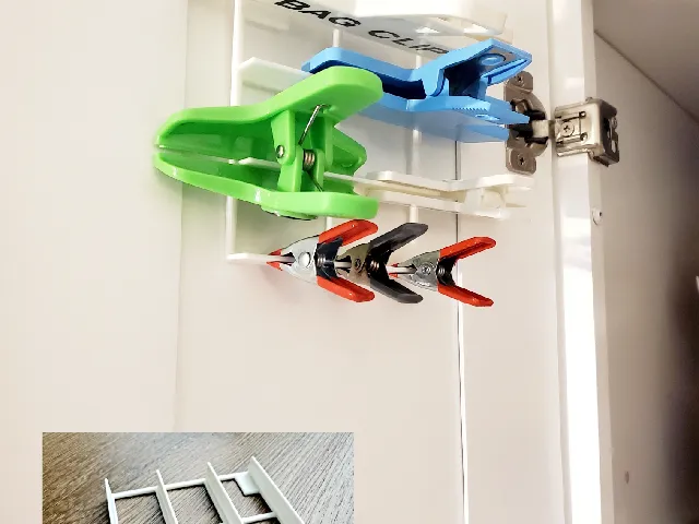 Bag Clip Holder Organizer