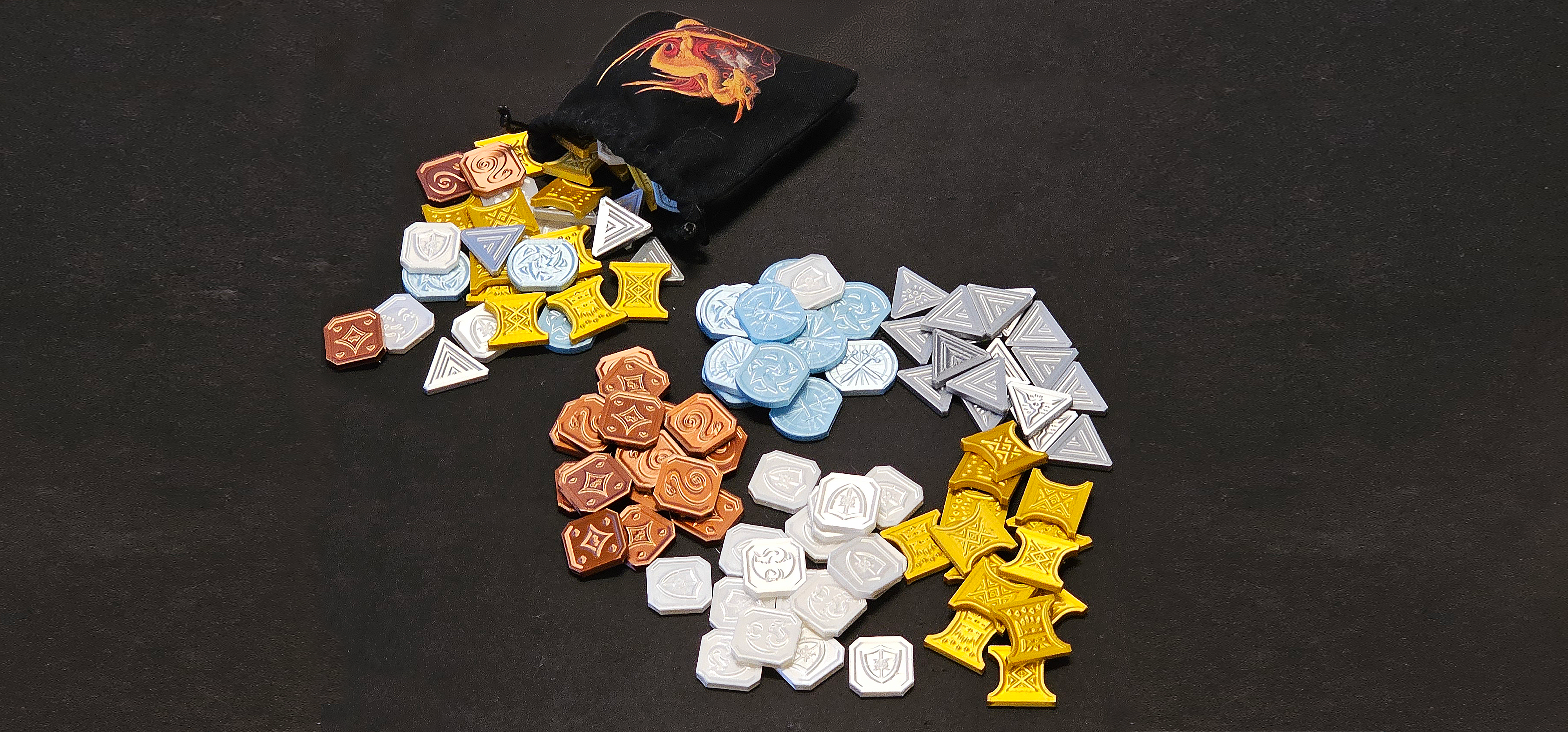 D&D Inspired Coins – Printable RPG Currency Set (Gold, Silver, Copper, Platinum, Electrum)