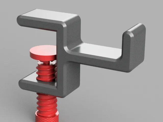 Headphone holder (no support, no screws)