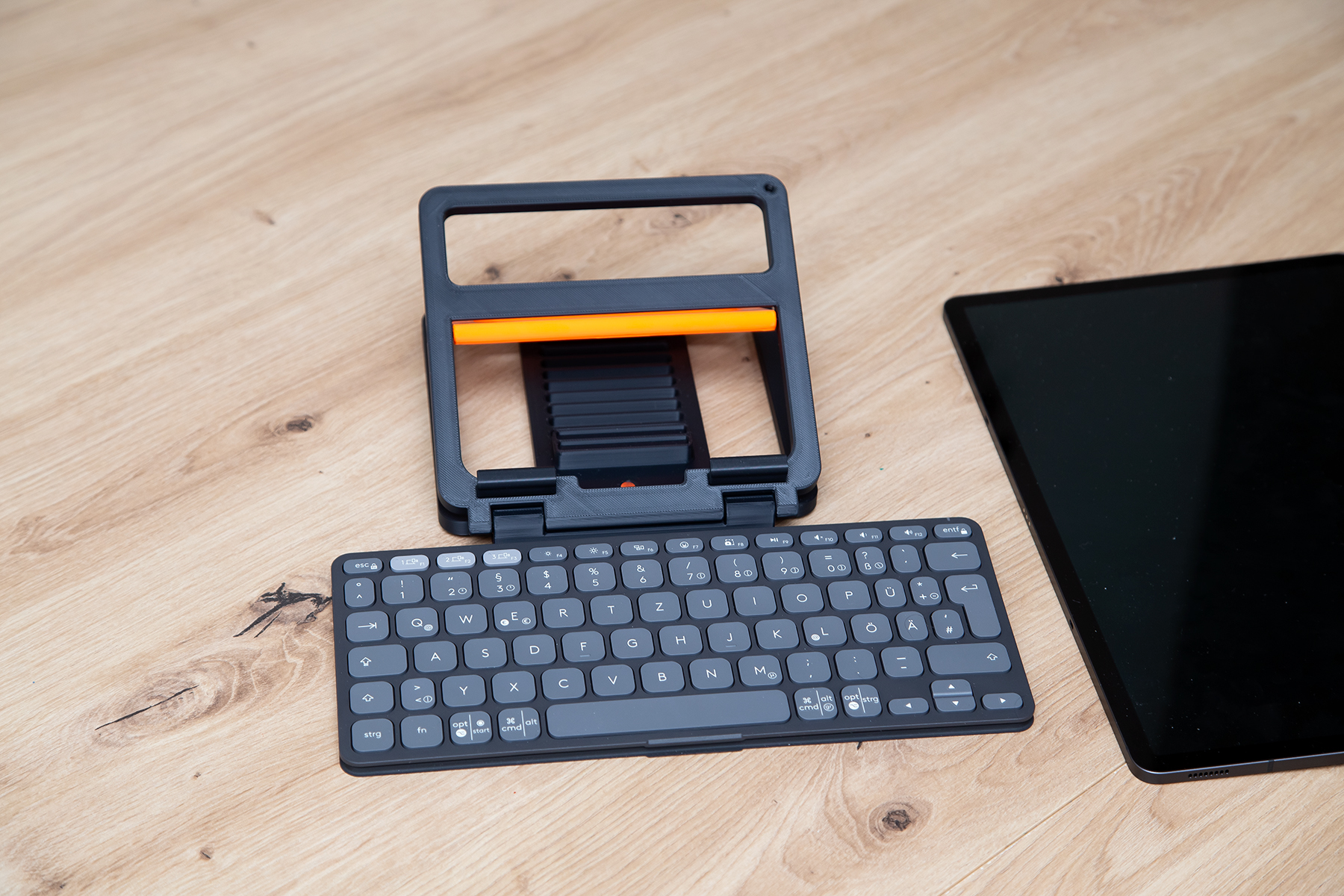 Pro-Grade Tablet & Phone Stand (Ultra-Compact • Rock-Solid • 17 Angles)