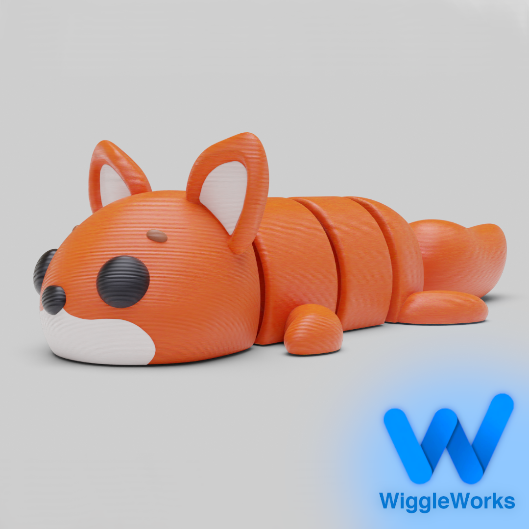 Flexi Articulated Fox (Multicolor)