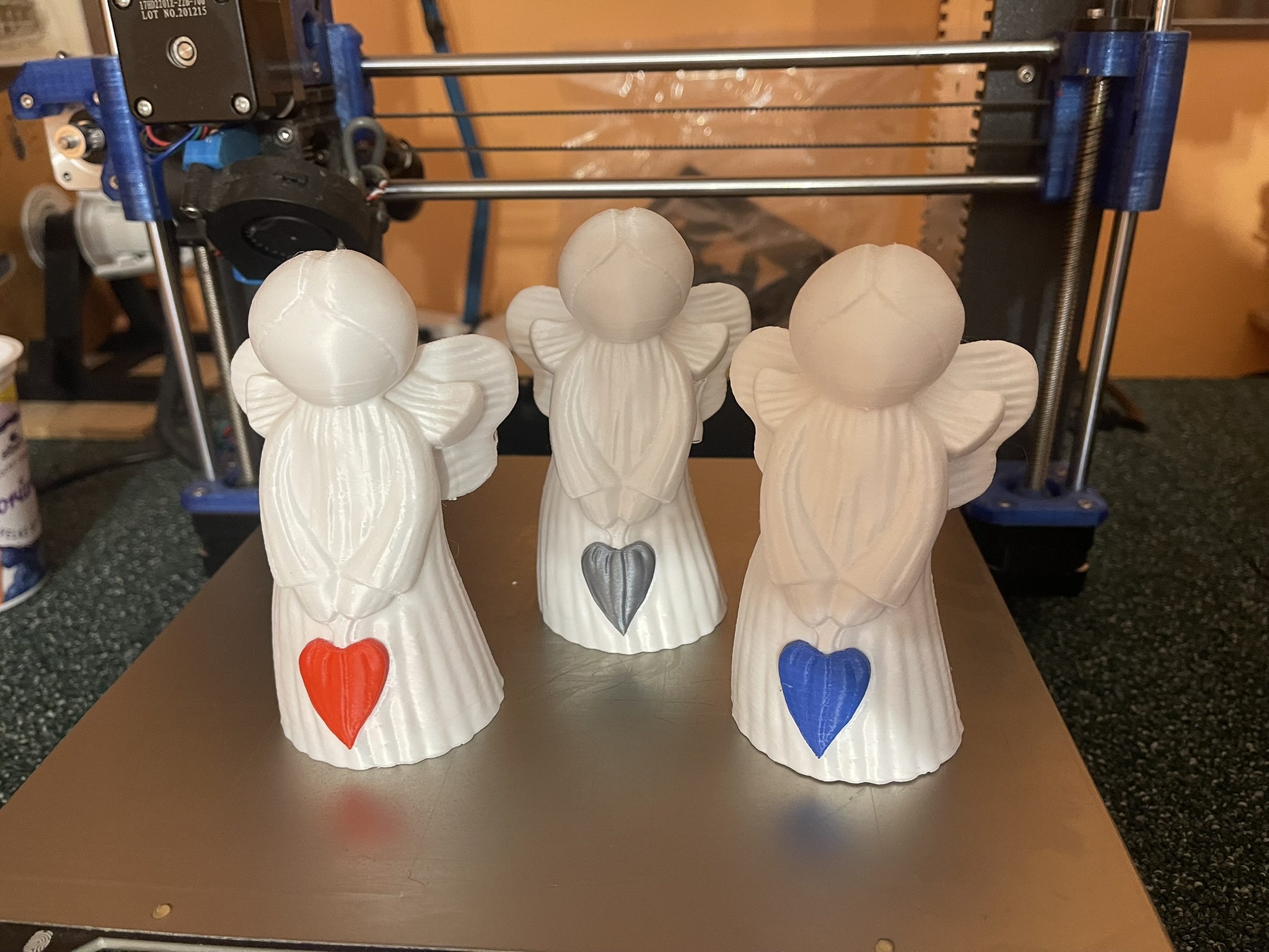 Angel with Space for LED Candle (Multi/Single color)