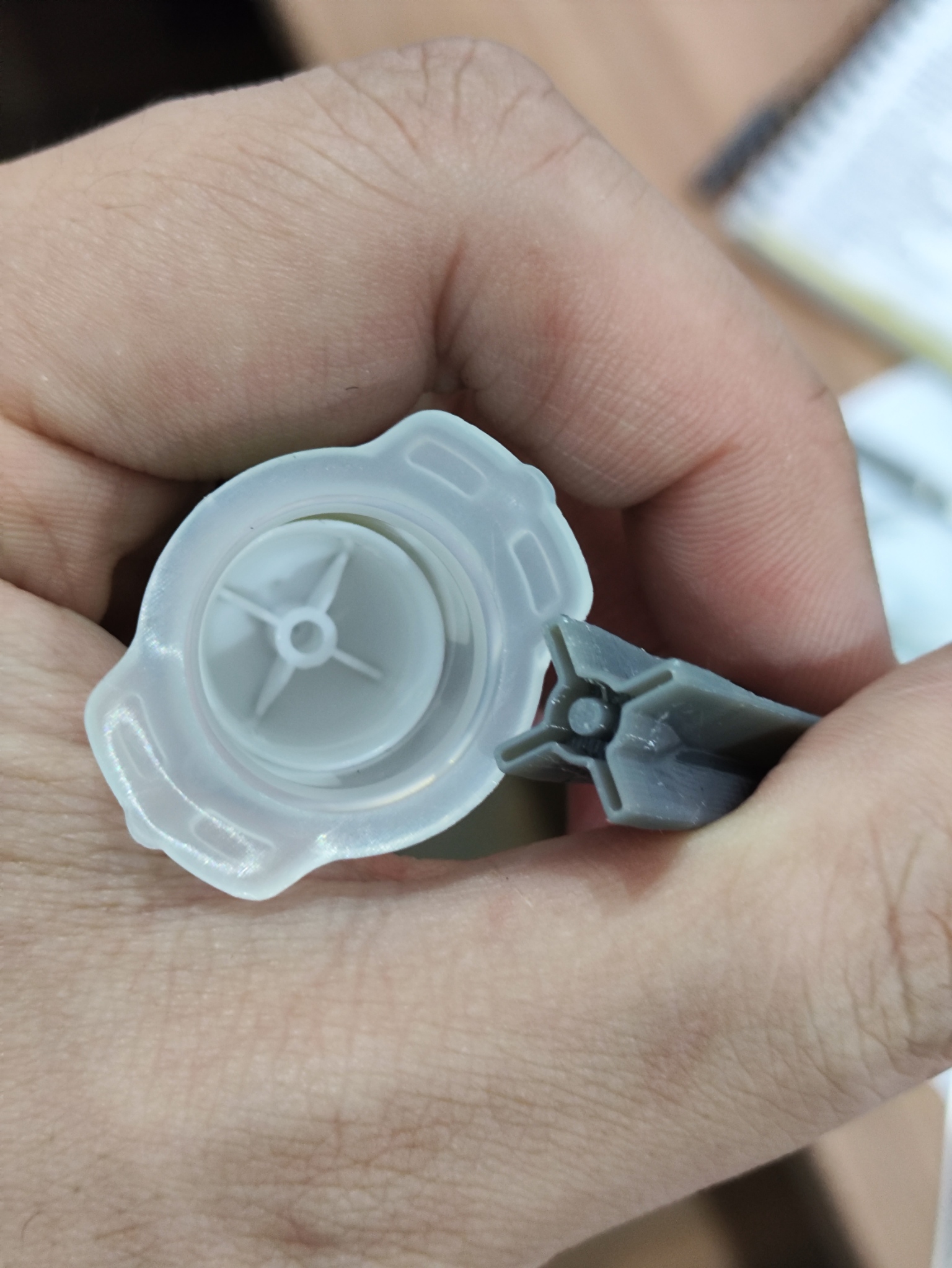 Permanent Plunger for 10cc Flux Syringe