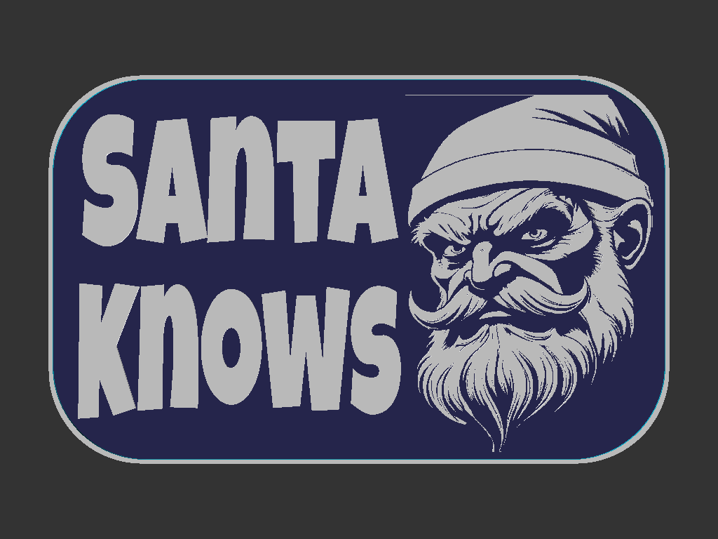 Miniatura 11 do modelo 3D Gumpy Santa signs