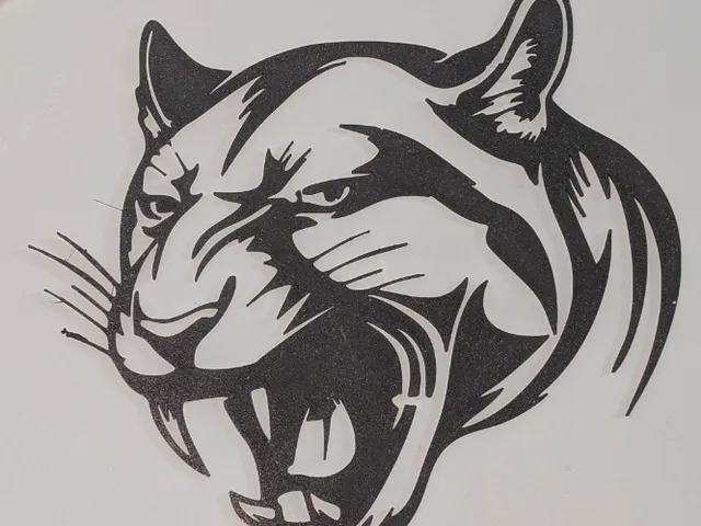 Puma ozdoba na ścianę