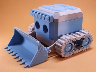 HP Robot Otto Crawler bulldozer