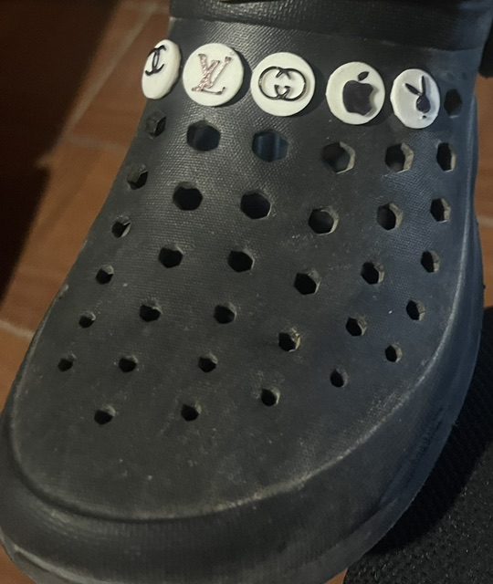 clog charms by designer brands