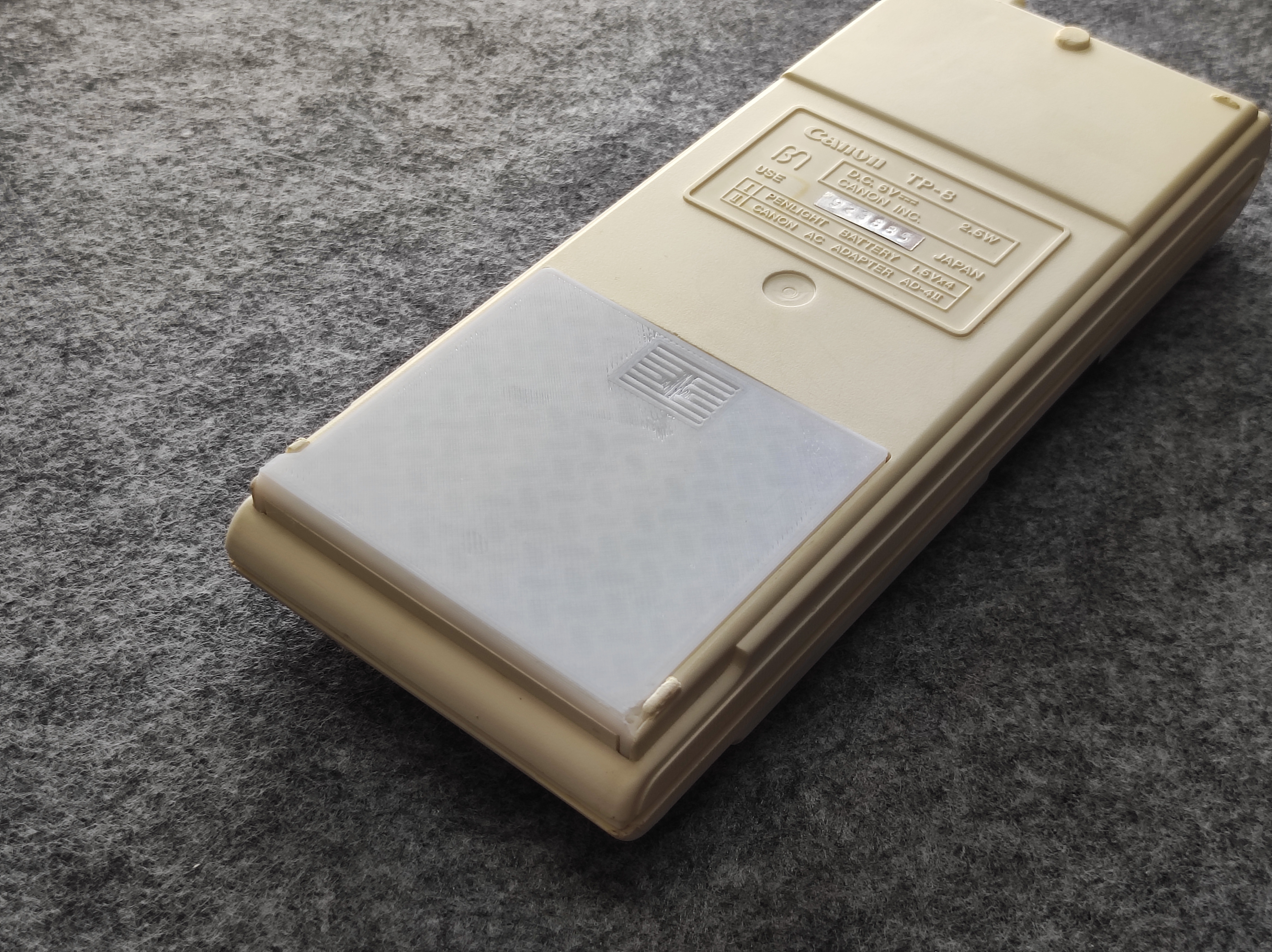 Canon TP-8 Battery Cover 3D model