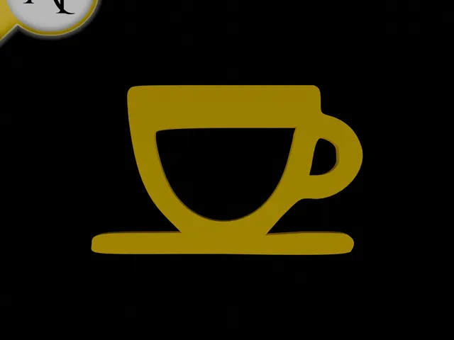 Simple Coffee Cup Symbol - 2D Art