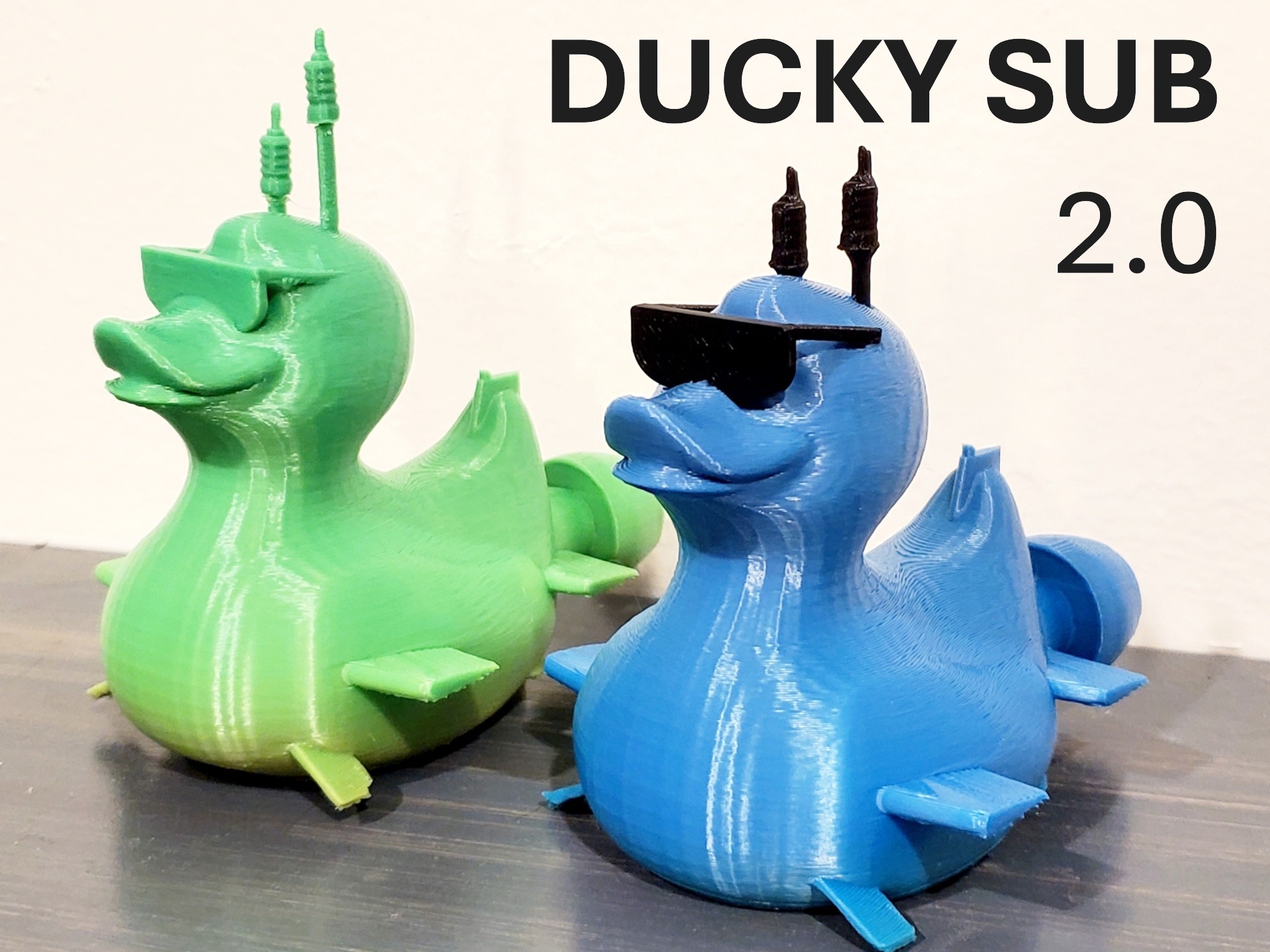 Ducky Sub 2.0! Submarine Duck IMPROVED :)