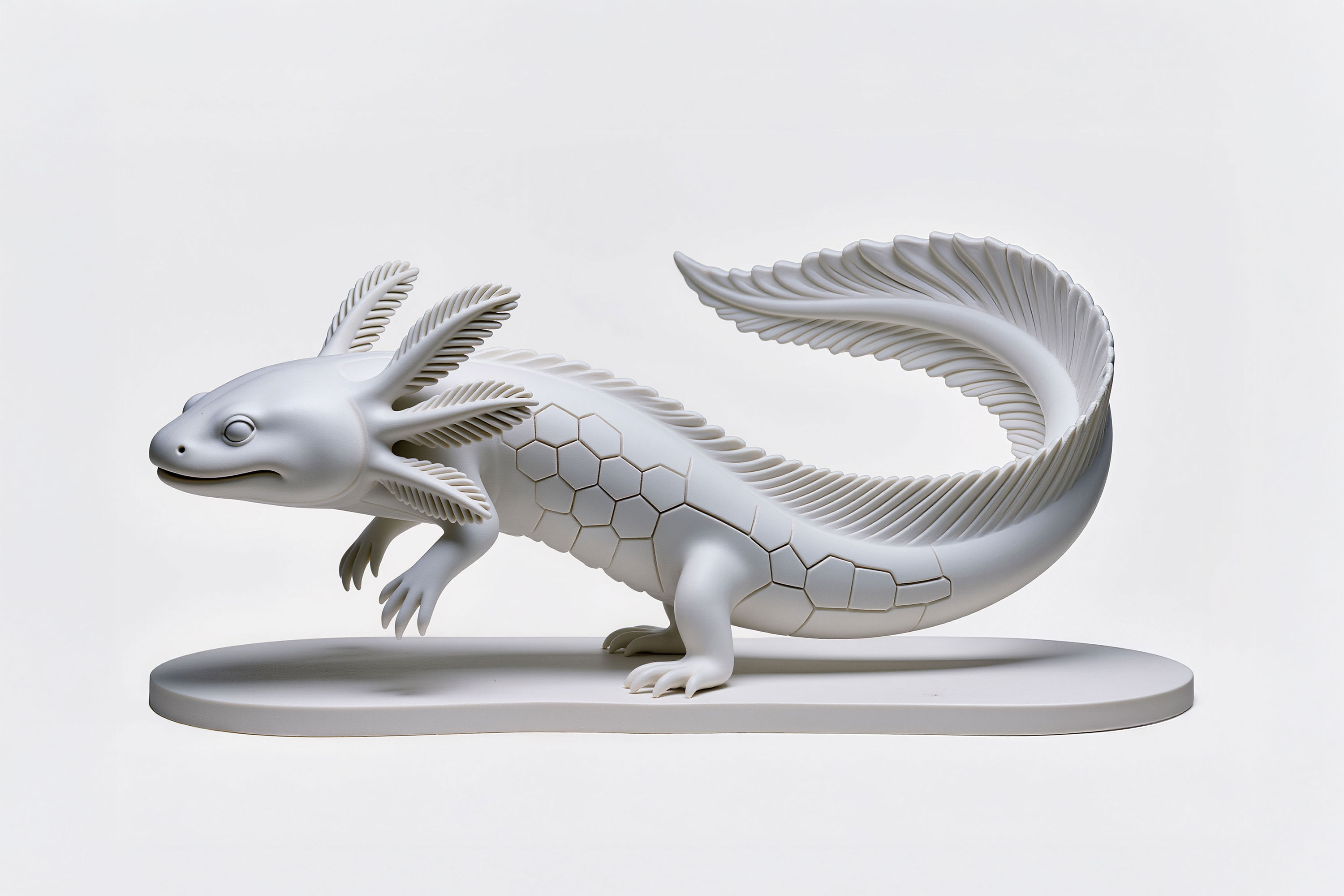 Axolotl, Hexa Sculpture
