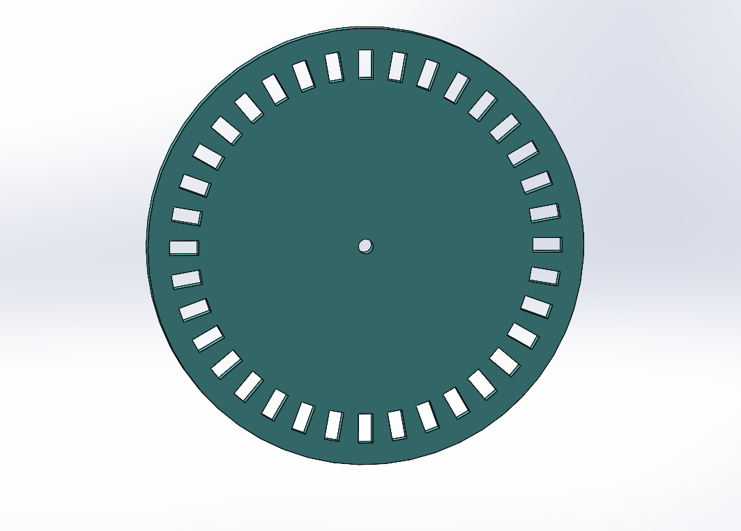 Incremental Encoder Wheel 60mm