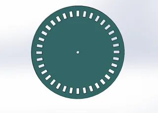 Incremental Encoder Wheel 60mm