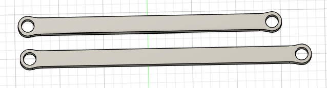 scx24 gladiator rear lower and upper links