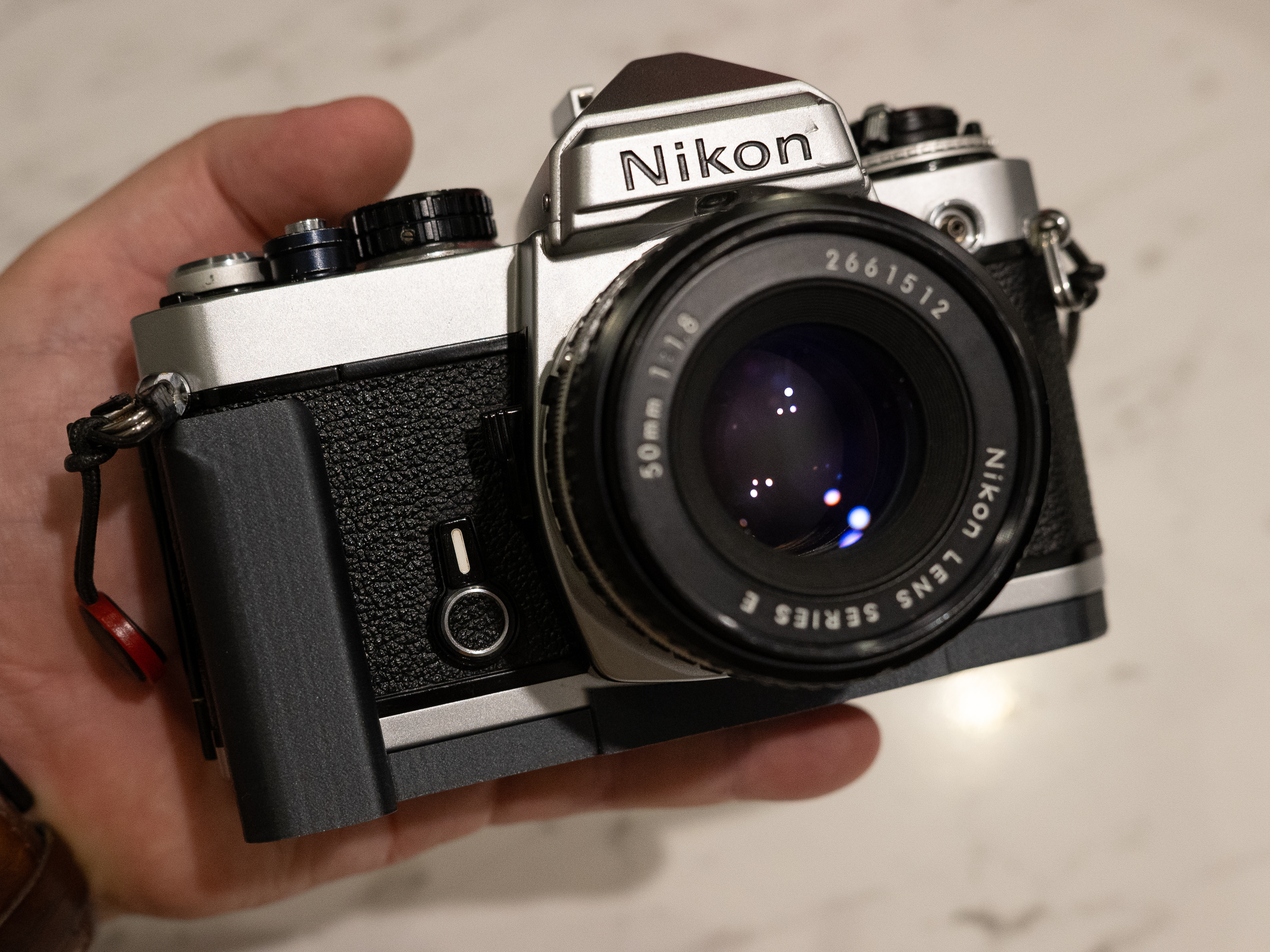 Nikon FE/FM Camera Grip 3D model