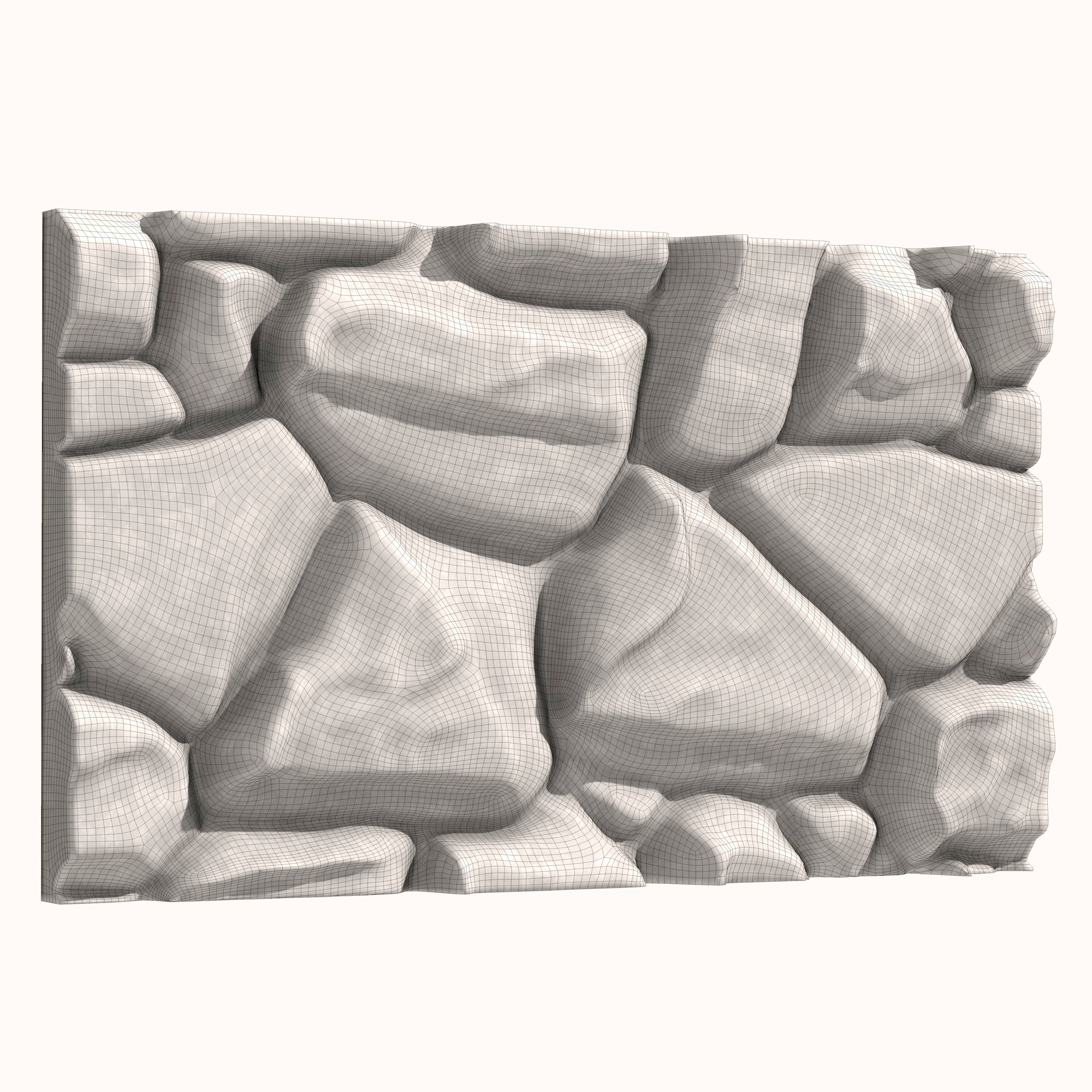 Miniatura 6 do modelo 3D Stone Wall 081