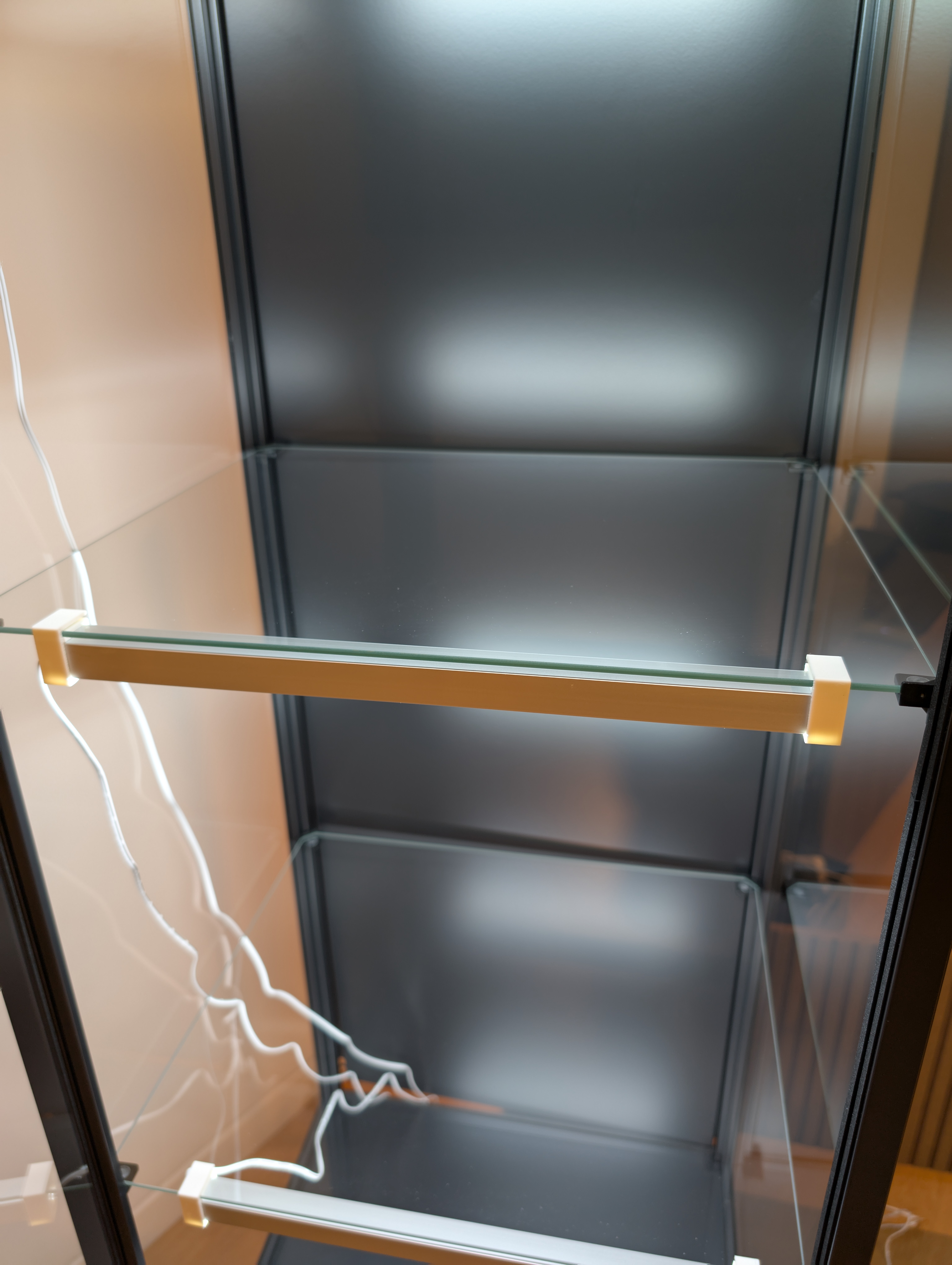 LED light bar holder for Ikea Rudsta