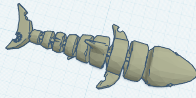 SHARKY ATIRCULATED