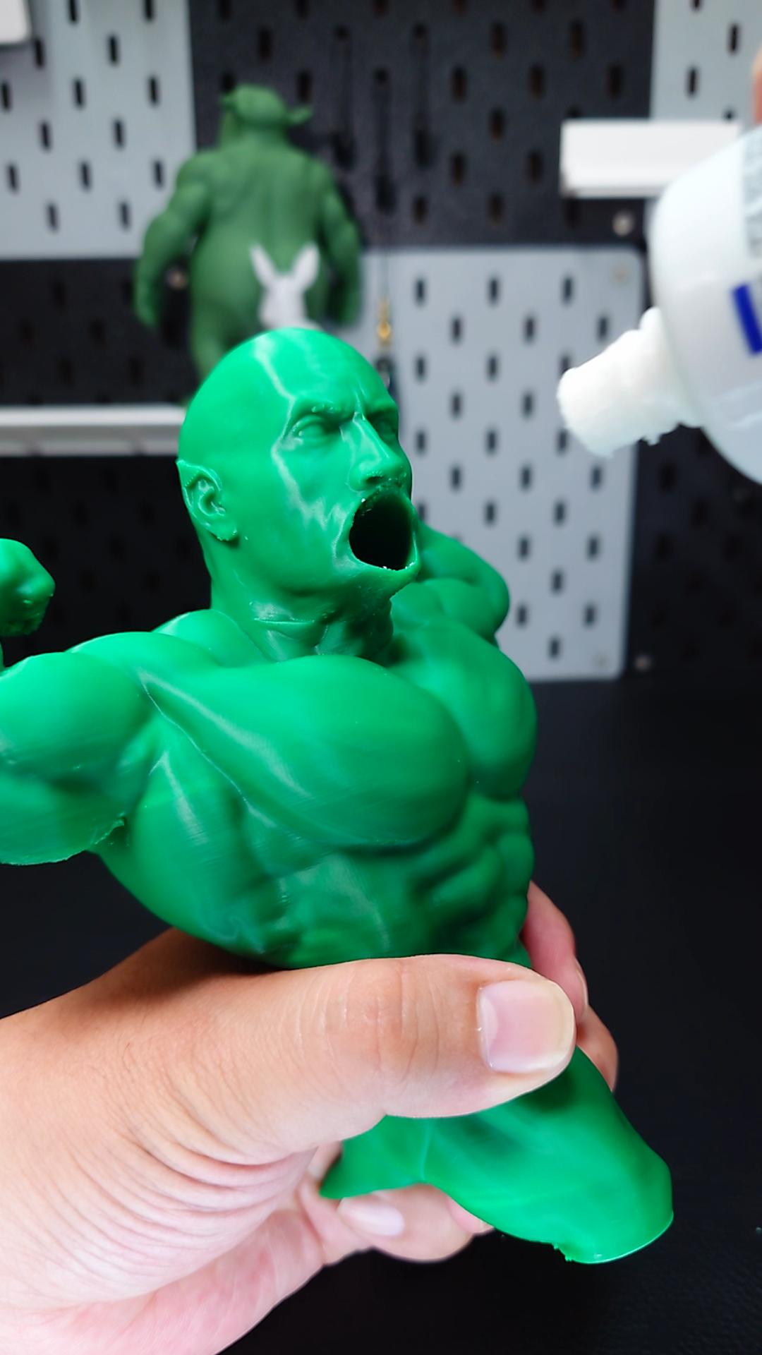 Miniatura 3 do modelo 3D Toothpaste… from The Rock’s Butt?!