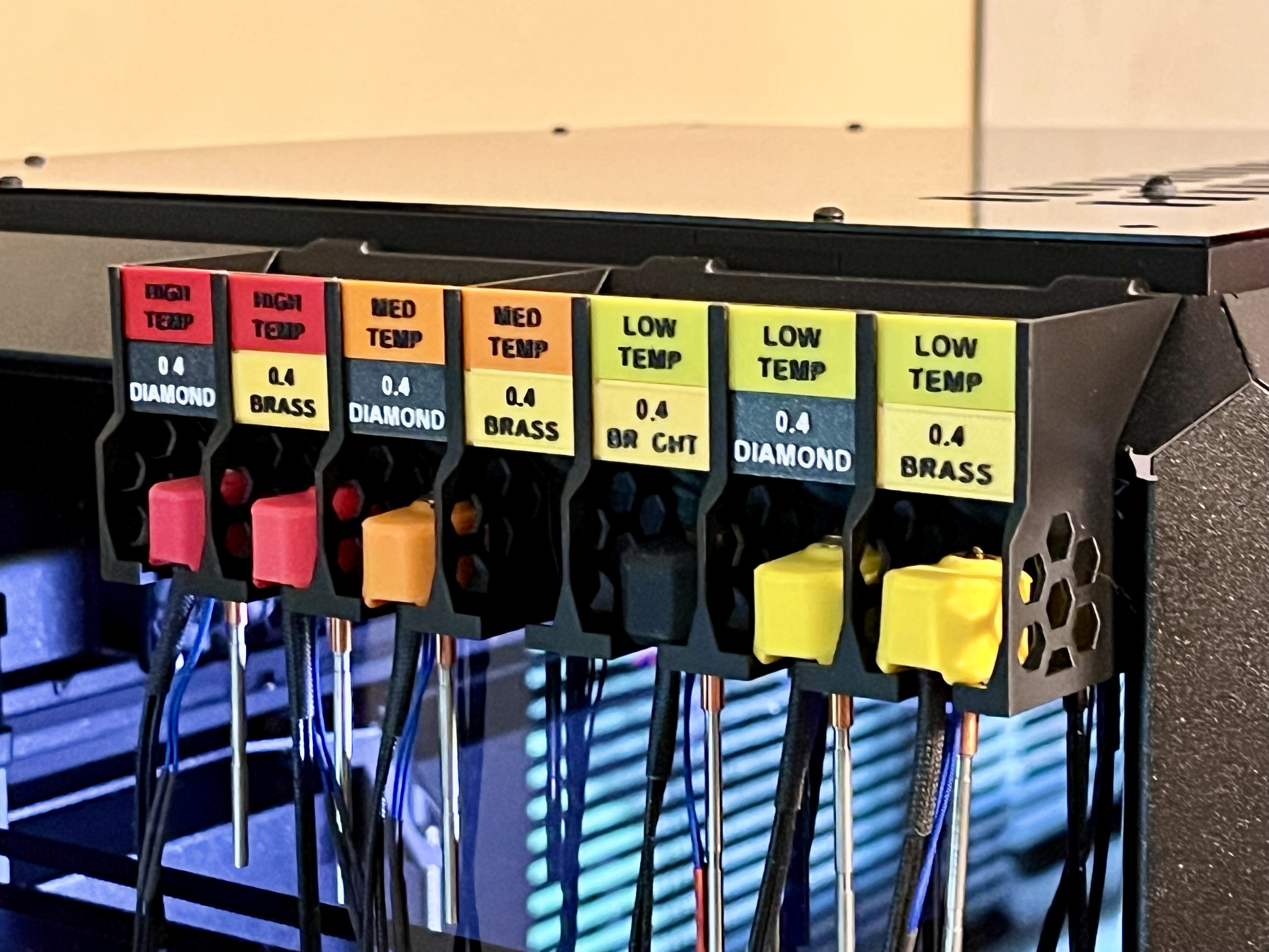 Nextruder Nozzle Organizer for Prusa Core One