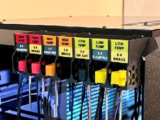 Nextruder Nozzle Organizer for Prusa Core One