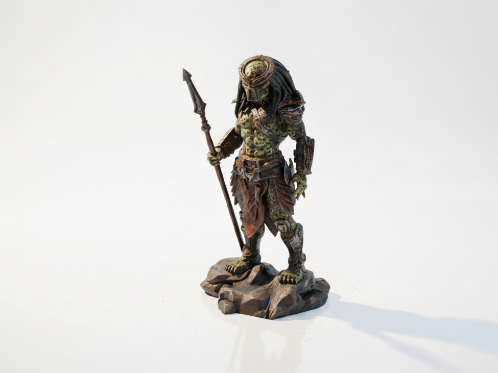 Predator Warrior Statue Movies & TV 3D Printable