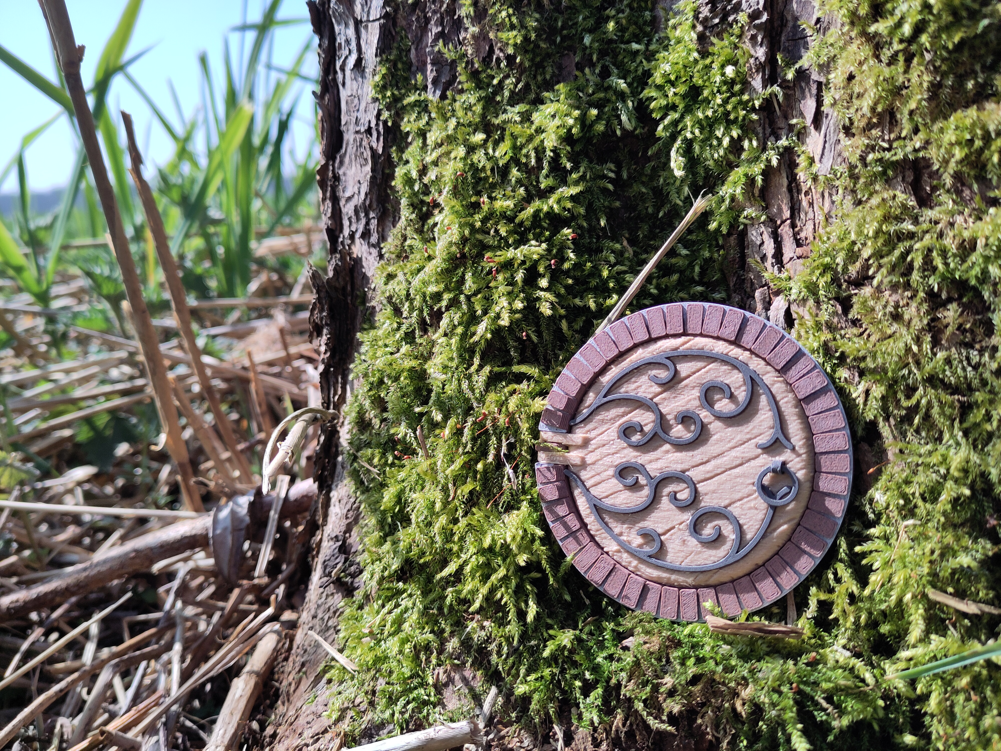 Decorative hobbit Door