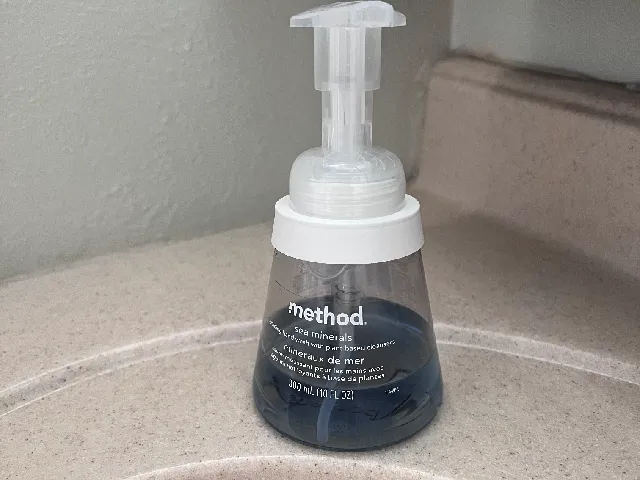 shorty foaming soap bottle