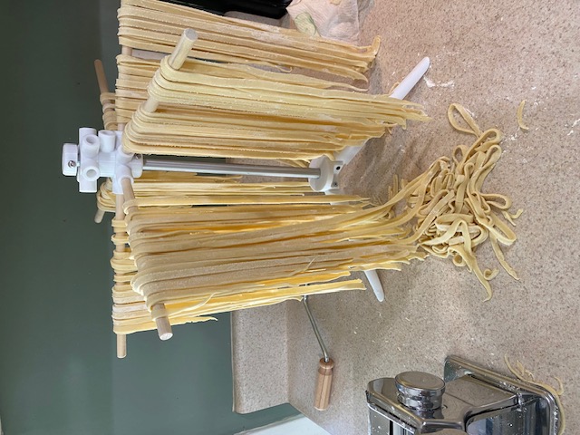Spaghetti /pasta /noodle drying rack stand with tripod