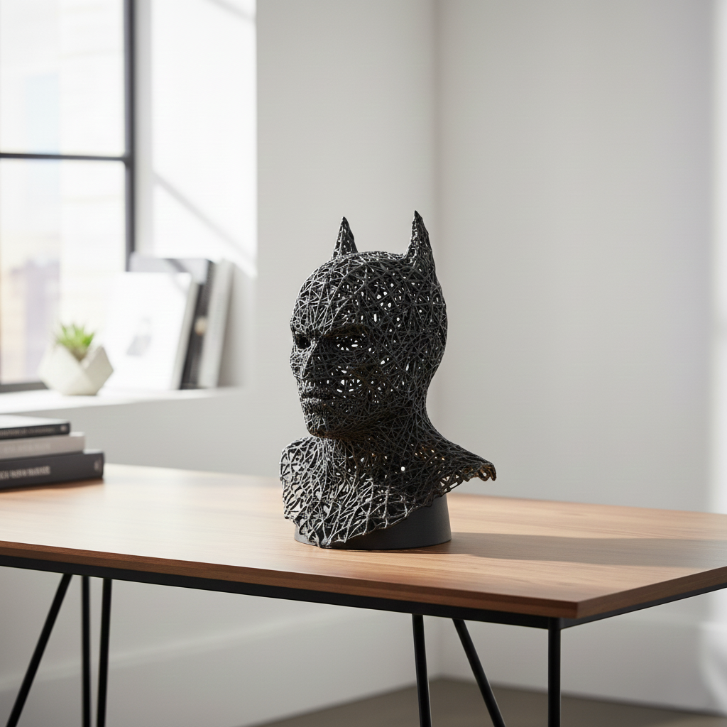 Batman Bust (Statue-Figure-Kinitted-Mask)