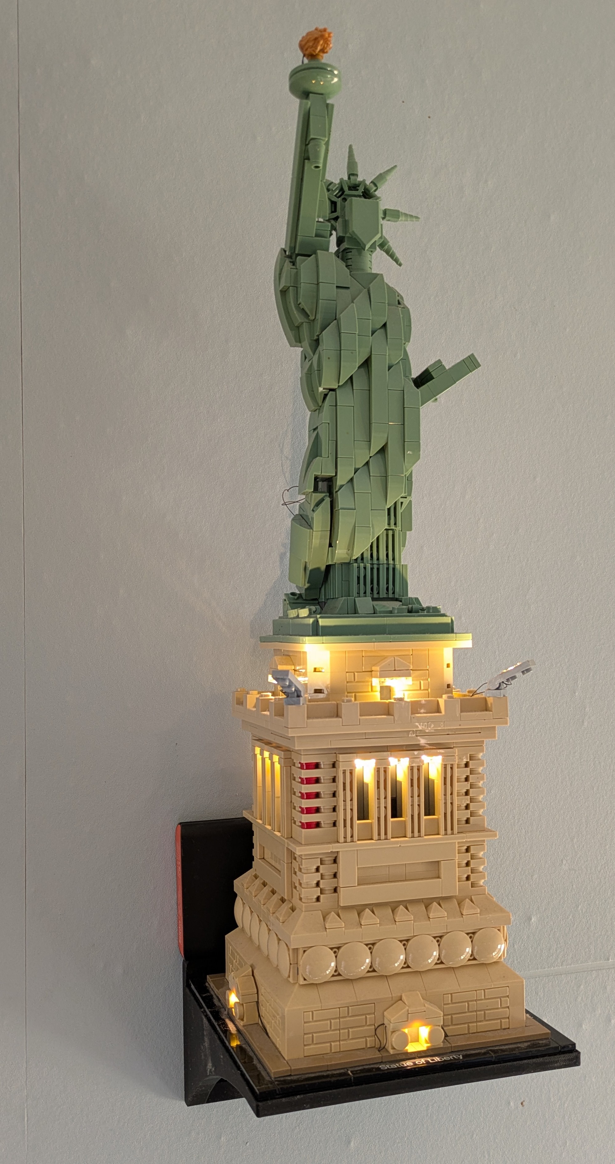 Lego Architecture Freiheitsstatue 21042 Wandhalterung