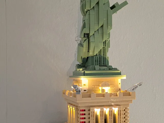 Lego Architecture Freiheitsstatue 21042 Wandhalterung