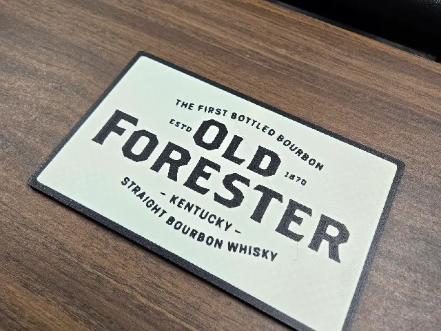 Old Forester Straight Bourbon Whisky Sign