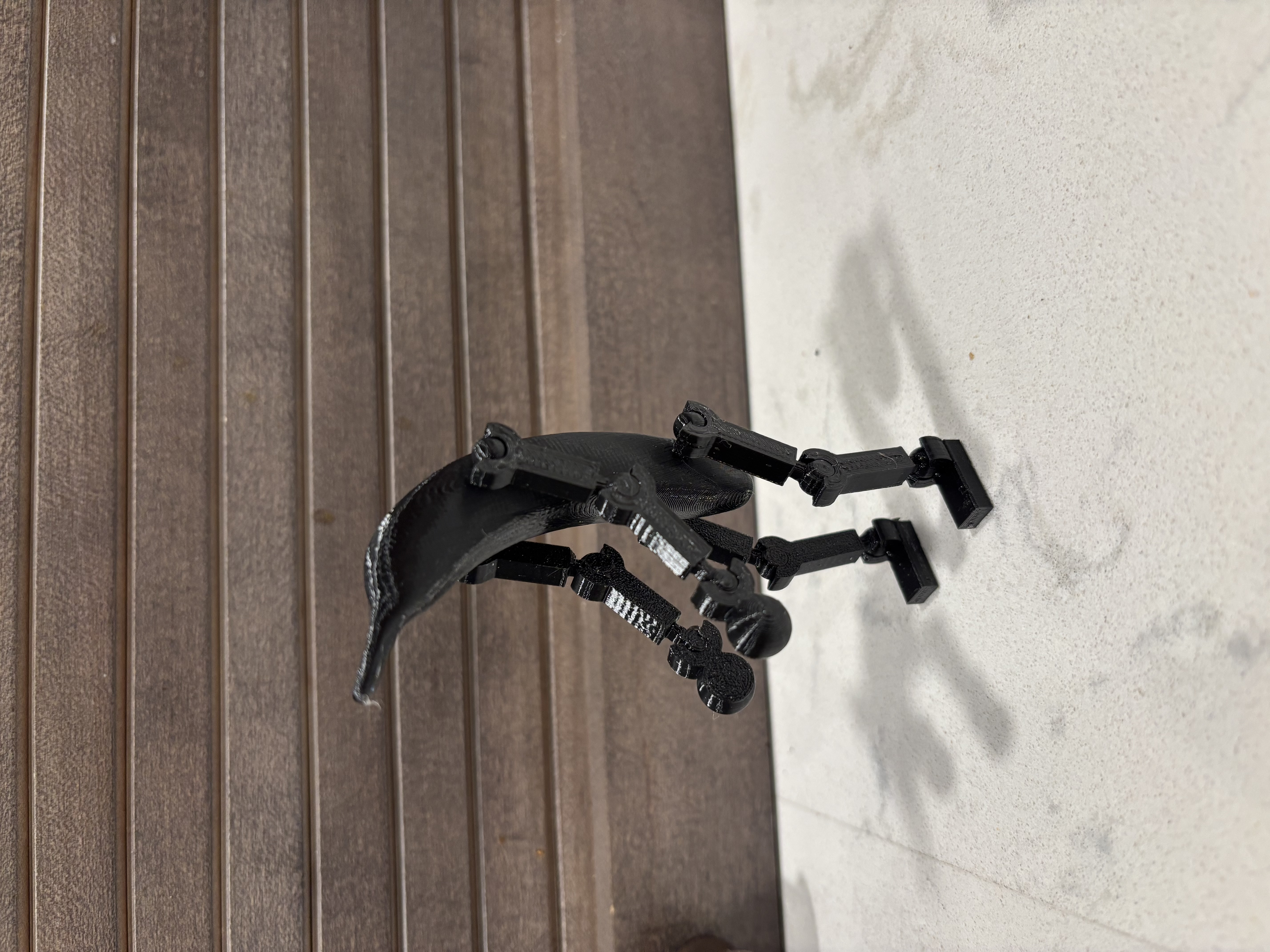 Articulated Poseable Banana Figurine