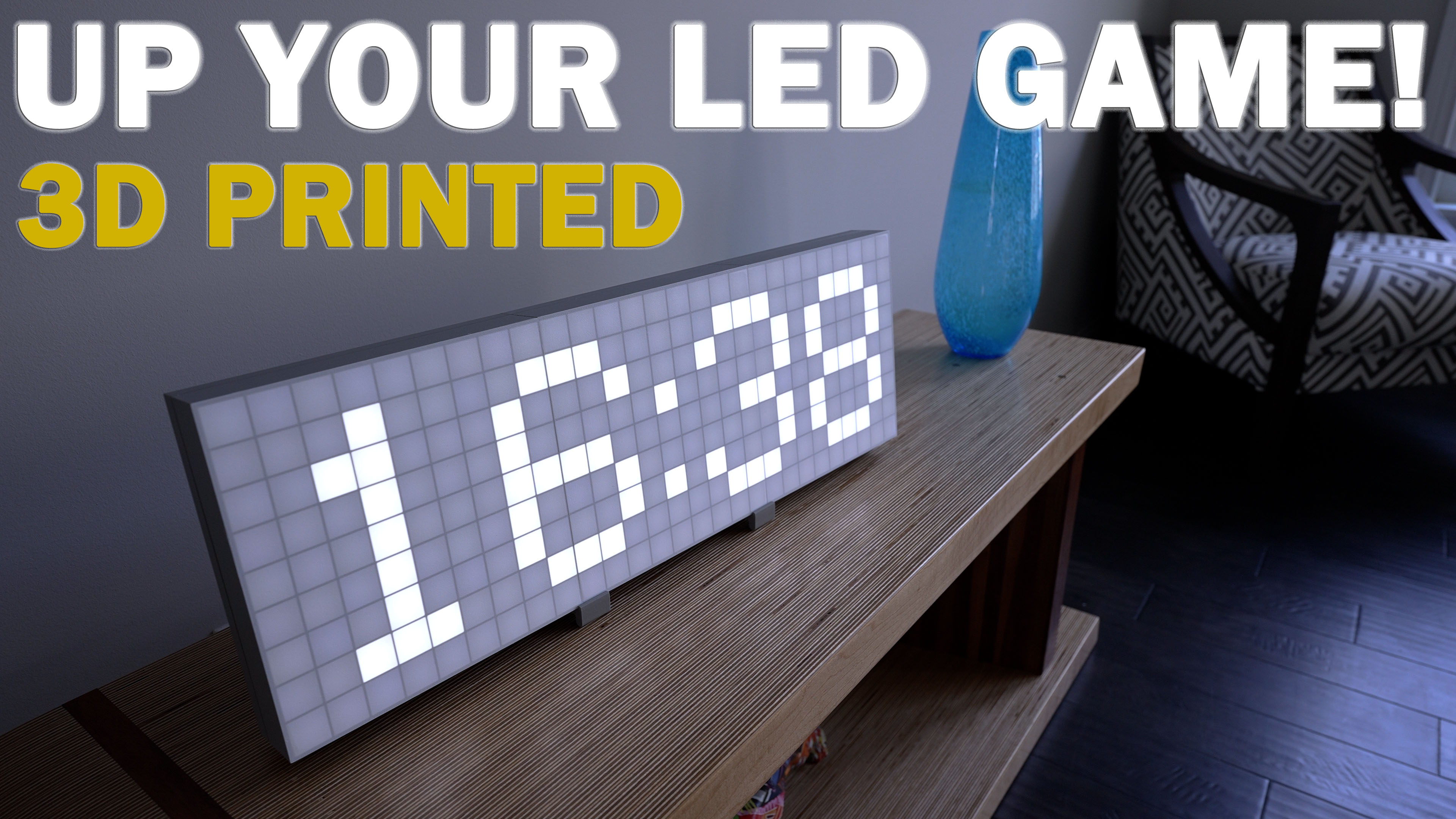 LED Matrix Display/Clock